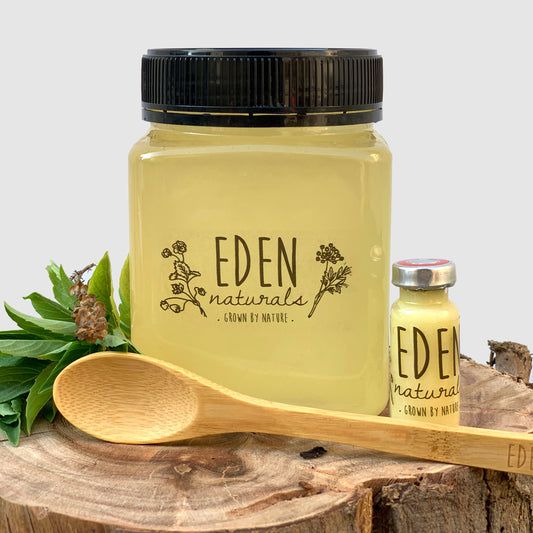 العسل الأكاسيا مشبع بغذاء الملكات - Eden Naturals