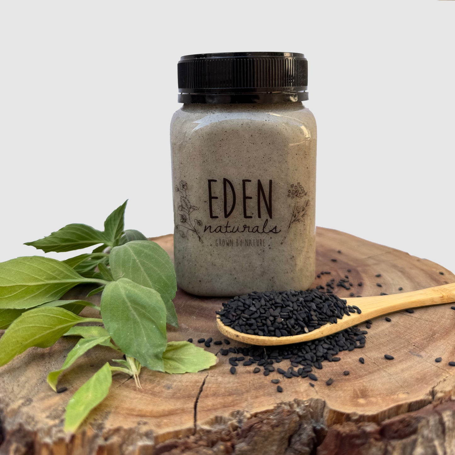 العسل الأبيض مشبع بالحبة السوداء - Eden Naturals
