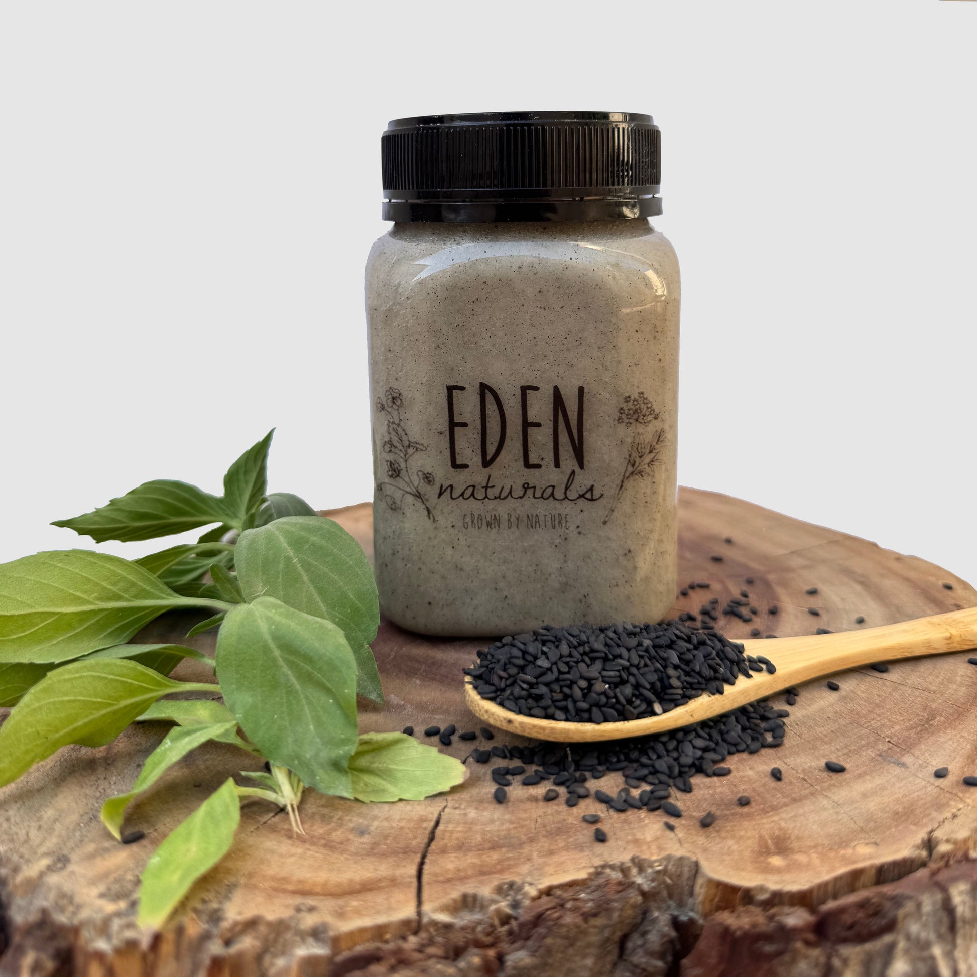 العسل الأبيض مشبع بالحبة السوداء - Eden Naturals