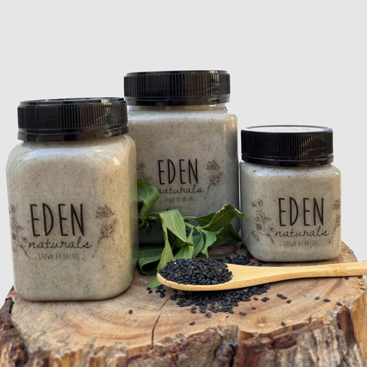 العسل الأبيض مشبع بالحبة السوداء - Eden Naturals