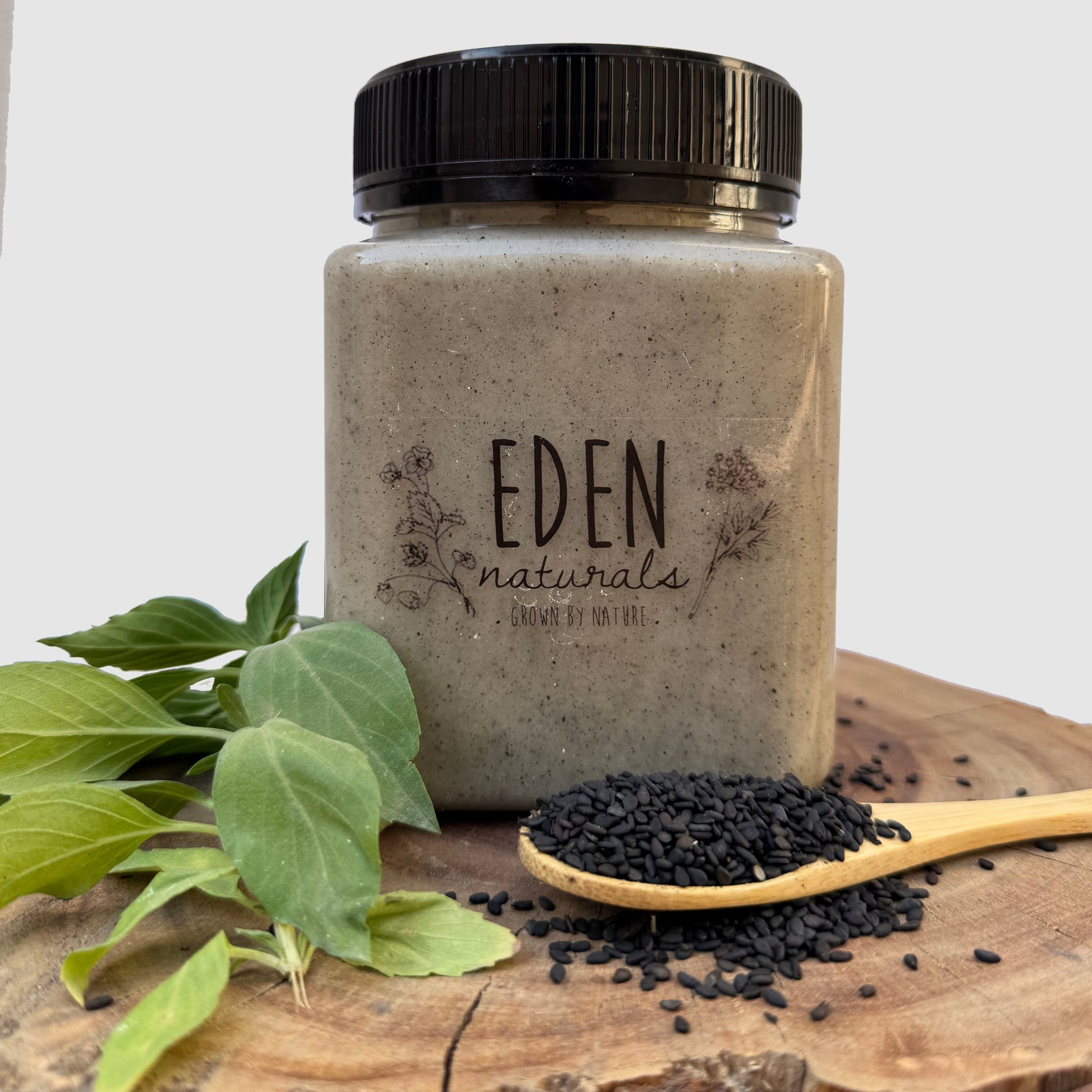 العسل الأبيض مشبع بالحبة السوداء - Eden Naturals