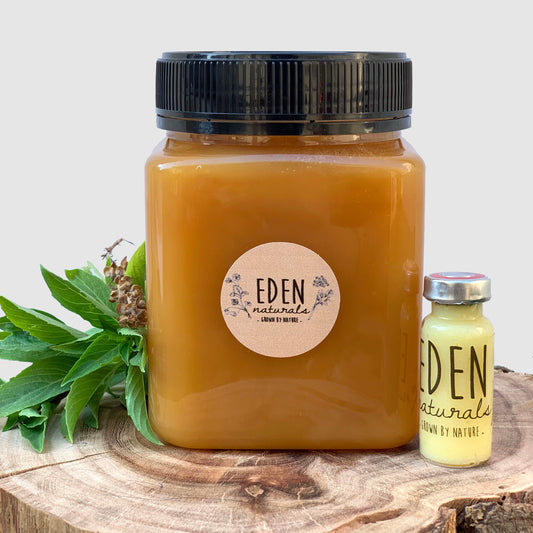 العسل الزهور مشبع بغذاء الملكات - Eden Naturals