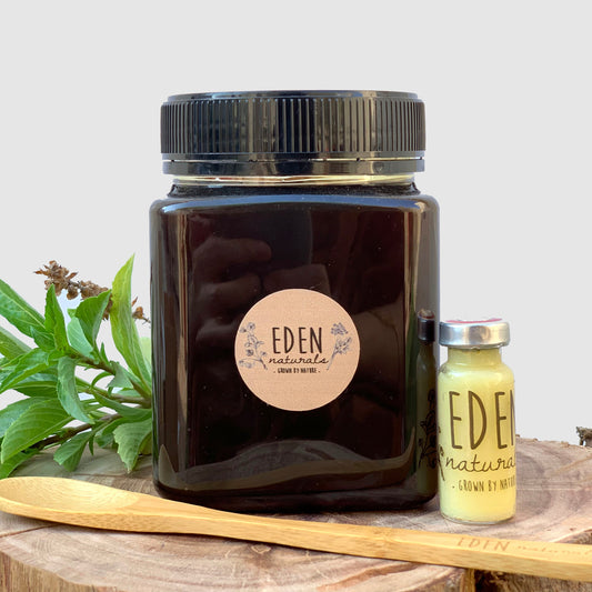 العسل السدر مشبع بغذاء الملكات - Eden Naturals