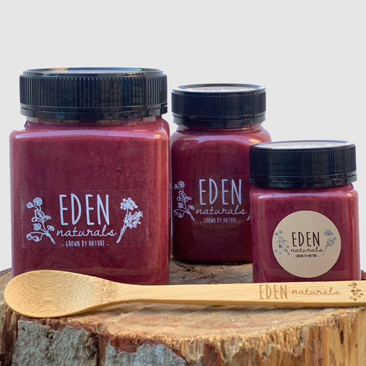 العسل الأبيض بالتوت الأزرق - Eden Naturals