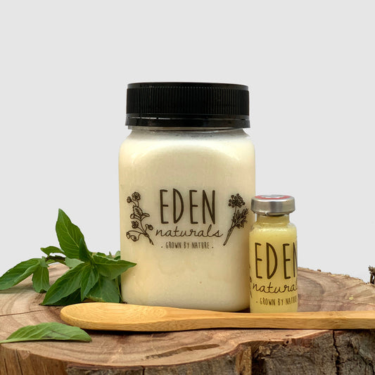 العسل الأبيض مشبع بغذاء الملكات - Eden Naturals